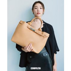 ‘요즘 가장 핫한 그녀’ 최미나수, 롱샴과 함께한 코스모폴리탄 화보서 매력 발산