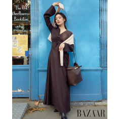 우아한 만남’ 정소민 X 롱샴(Longchamp), 하퍼스 바자 10월호 화보 공개